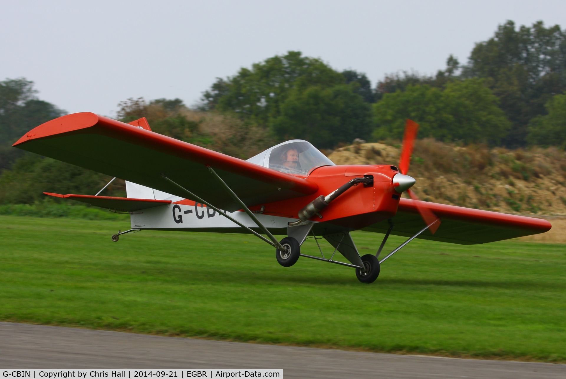 G-CBIN, 2002 Team Mini-Max 91 C/N PFA 186-13111, at Breighton's Heli Fly-in, 2014