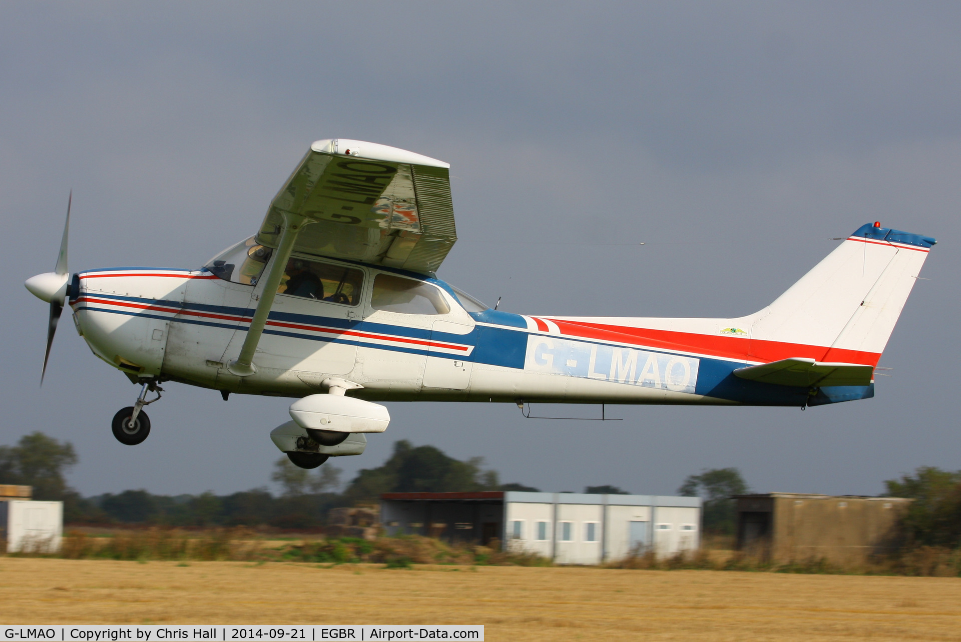G-LMAO, 1978 Reims F172M Skyhawk Skyhawk C/N 1780, at Breighton's Heli Fly-in, 2014