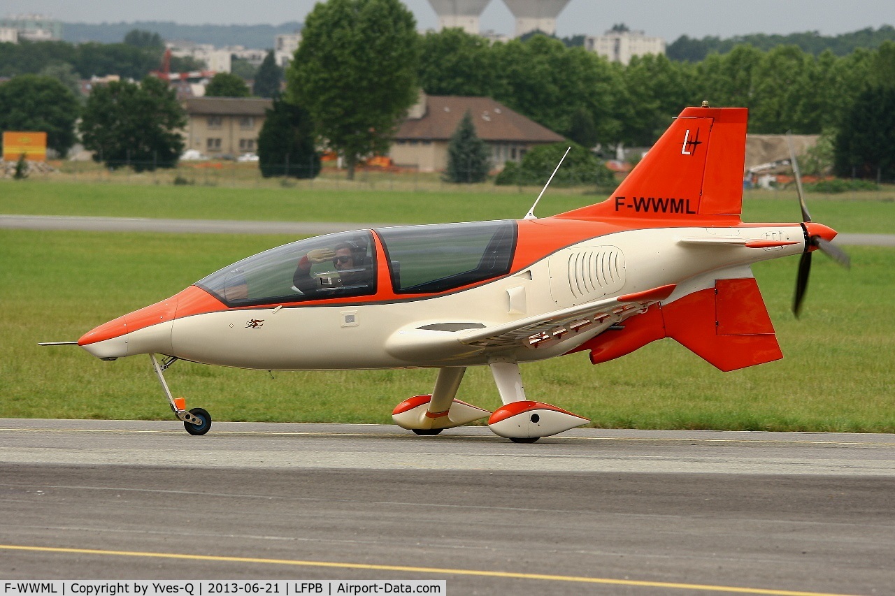 F-WWML, LH Aviation LH-10 Ellipse C/N Not found F-WWML, LH LH-10 Ellipse, Taxiing after landing, Paris-Le Bourget (LFPB-LBG) Air Show 2013
