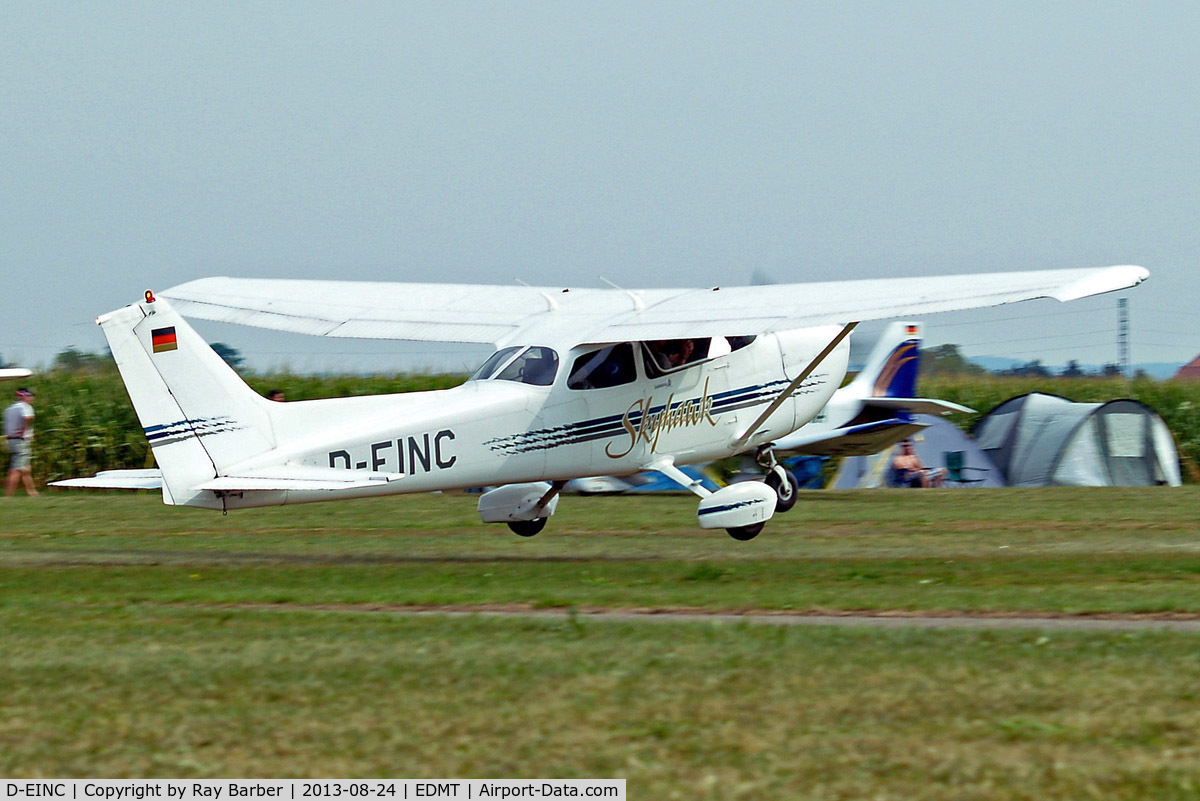 D-EINC, 1997 Cessna 172R C/N 17280001, Cessna 172R Skyhawk [172-80001] Tannheim~D 24/08/2013
