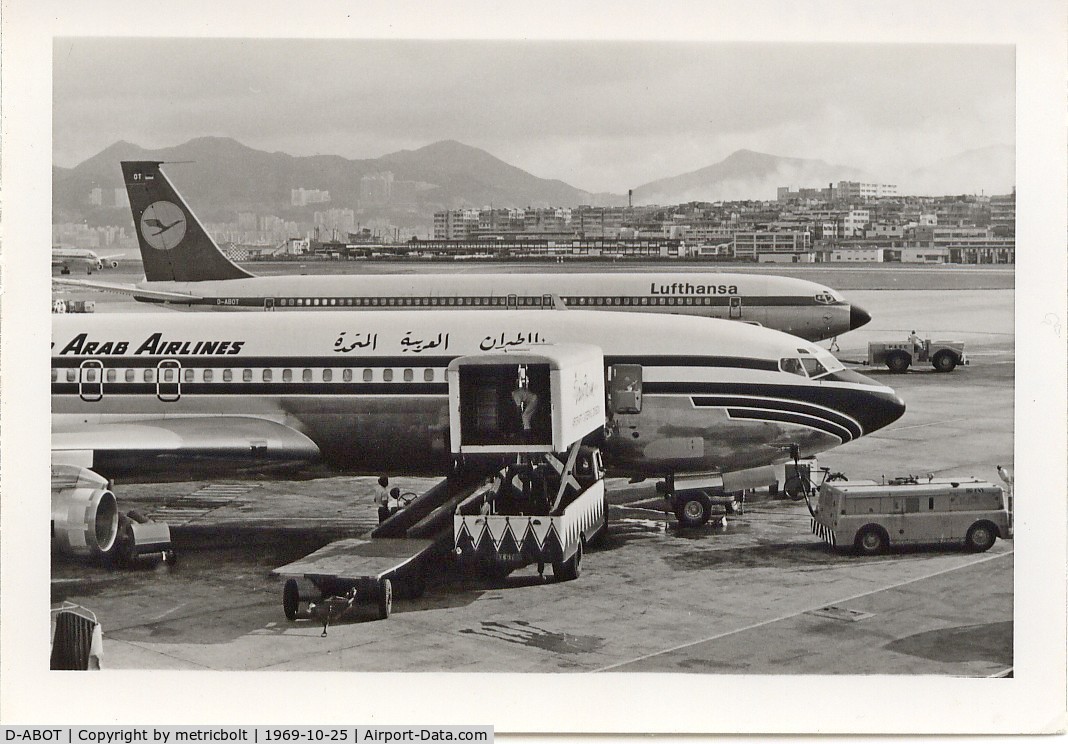 D-ABOT, 1964 Boeing 707-330B C/N 18463, D-ABOT 