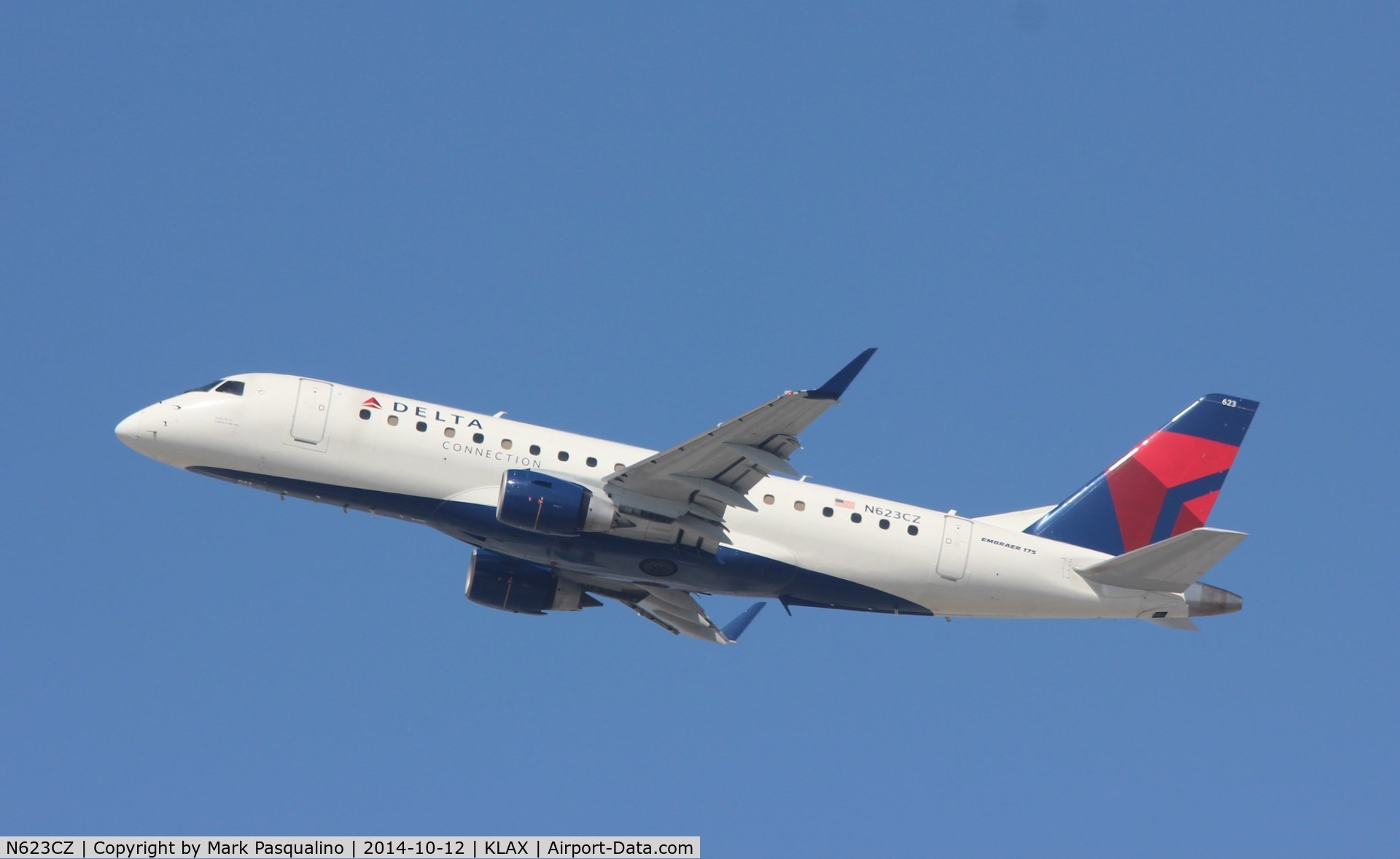 N623CZ, 2008 Embraer 175LR (ERJ-170-200LR) C/N 17000221, ERJ 170-200 LR