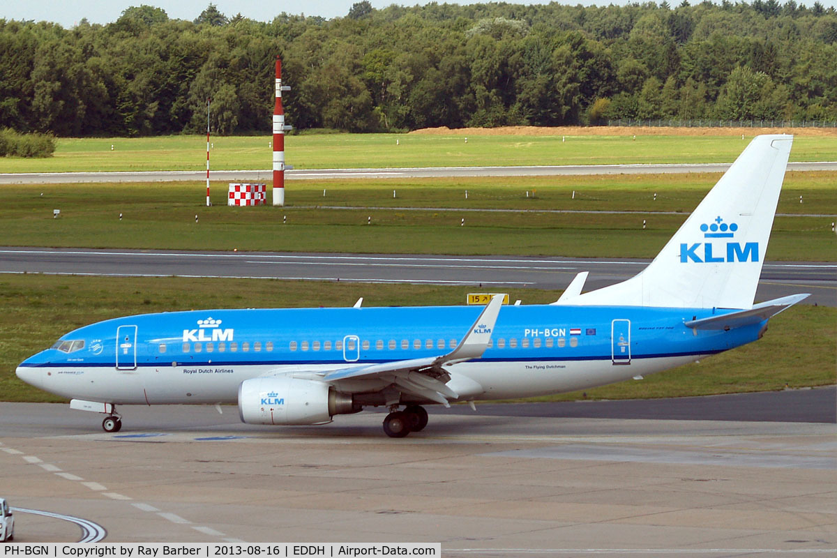 PH-BGN, 2011 Boeing 737-7K2 C/N 38125, Boeing 737-7BK [38125] (KLM Royal Dutch Airlines) Hamburg-Fuhlsbuettel~D 16/08/2013