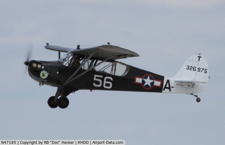 N47185, 1943 Aeronca 0-58B Grasshopper C/N 058B-11123, 1943 Aeronca O-58B