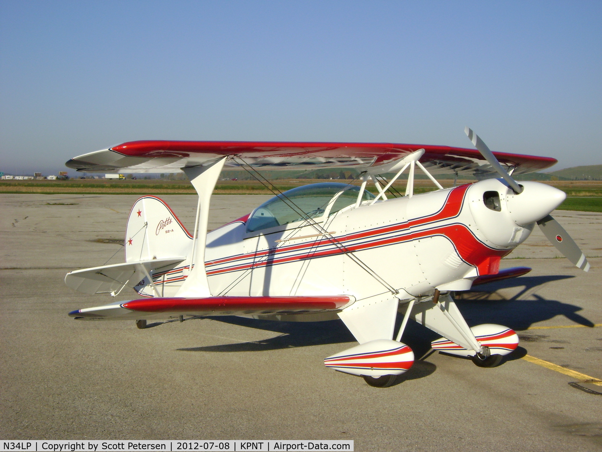 N34LP, 1980 Aerotek Pitts S-2A Special C/N 2216, Pitts S2A