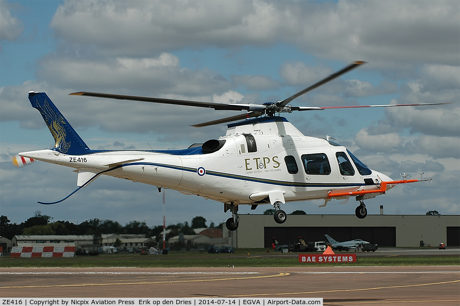 ZE416, 2004 Agusta A-109E Power C/N 11173, A-109E ZE416 in the latest ETPS scheme