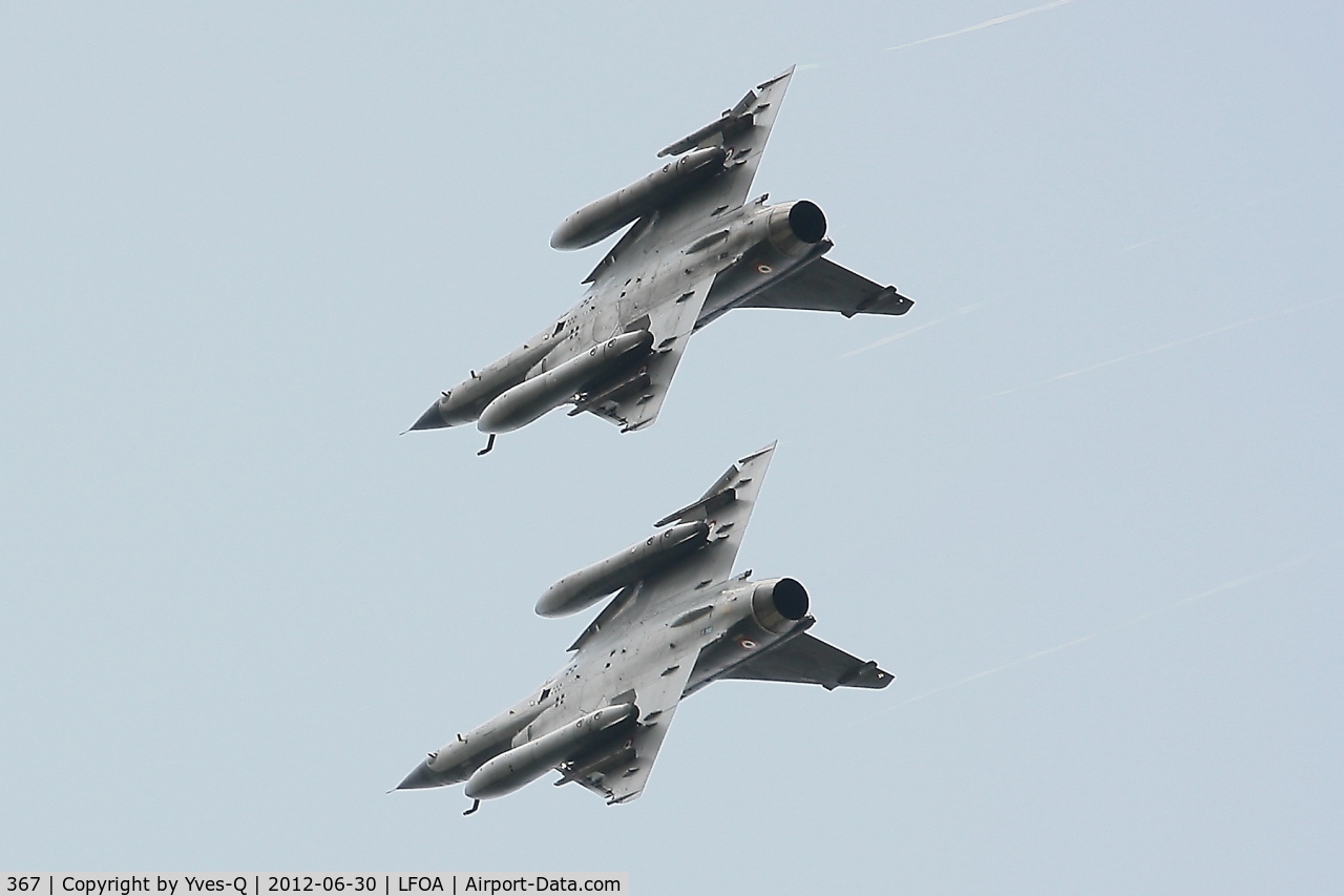 367, Dassault Mirage 2000N C/N 362, French Air Force Dassault Mirage 2000N (125-AW), Avord Air Base 702 (LFOA). Ramex Delta Display Air Show 2012