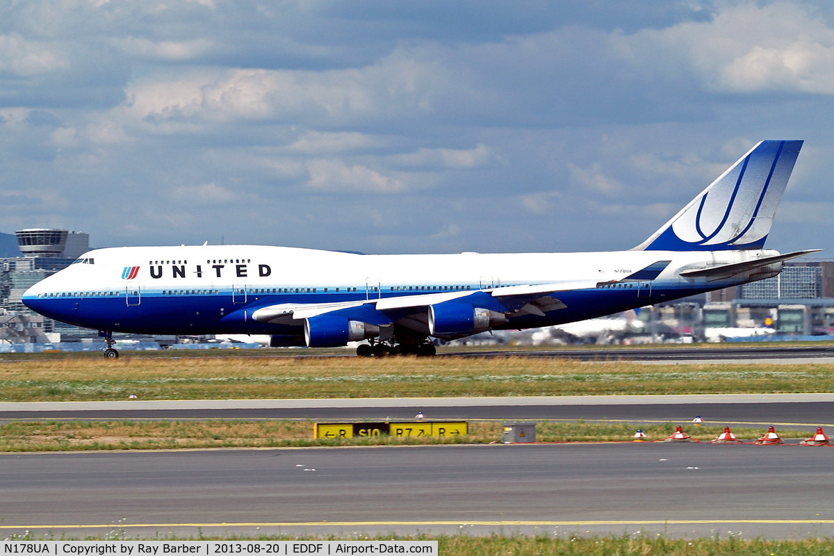 N178UA, 1990 Boeing 747-422 C/N 24385, Boeing 747-422 [24385] (United Airlines) Frankfurt~D 20/08/2013