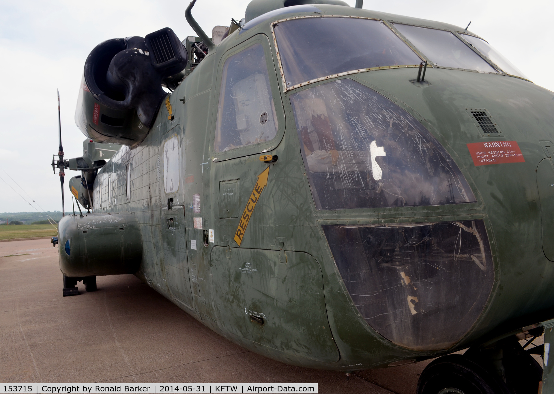 153715, Sikorsky CH-53A Sea Stallion C/N 65-105, Fort Worth Aviation Museum