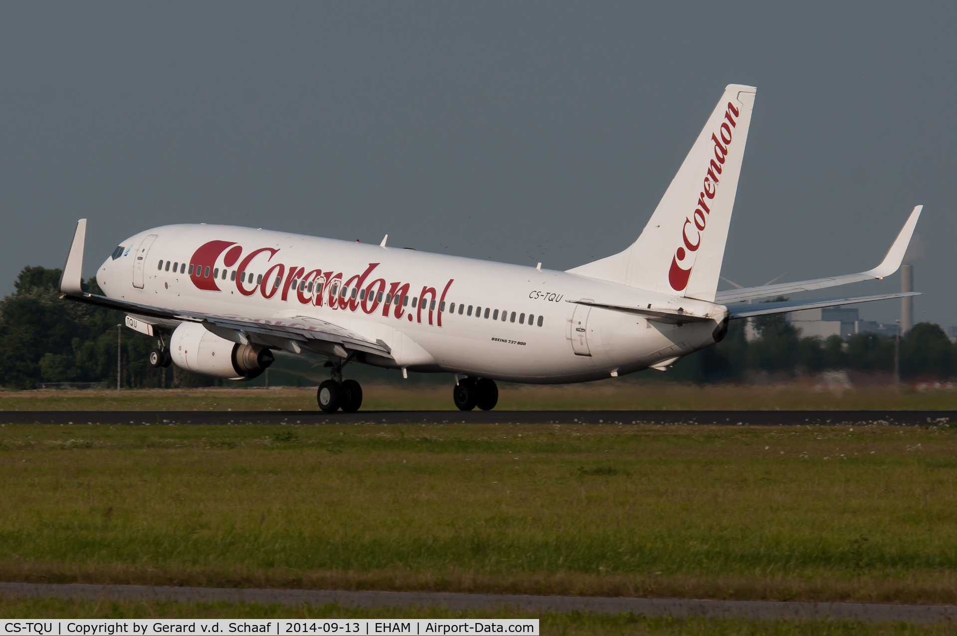 CS-TQU, 2002 Boeing 737-8K2 C/N 30646, Euro Atlantic Airways, Leased to Corendon