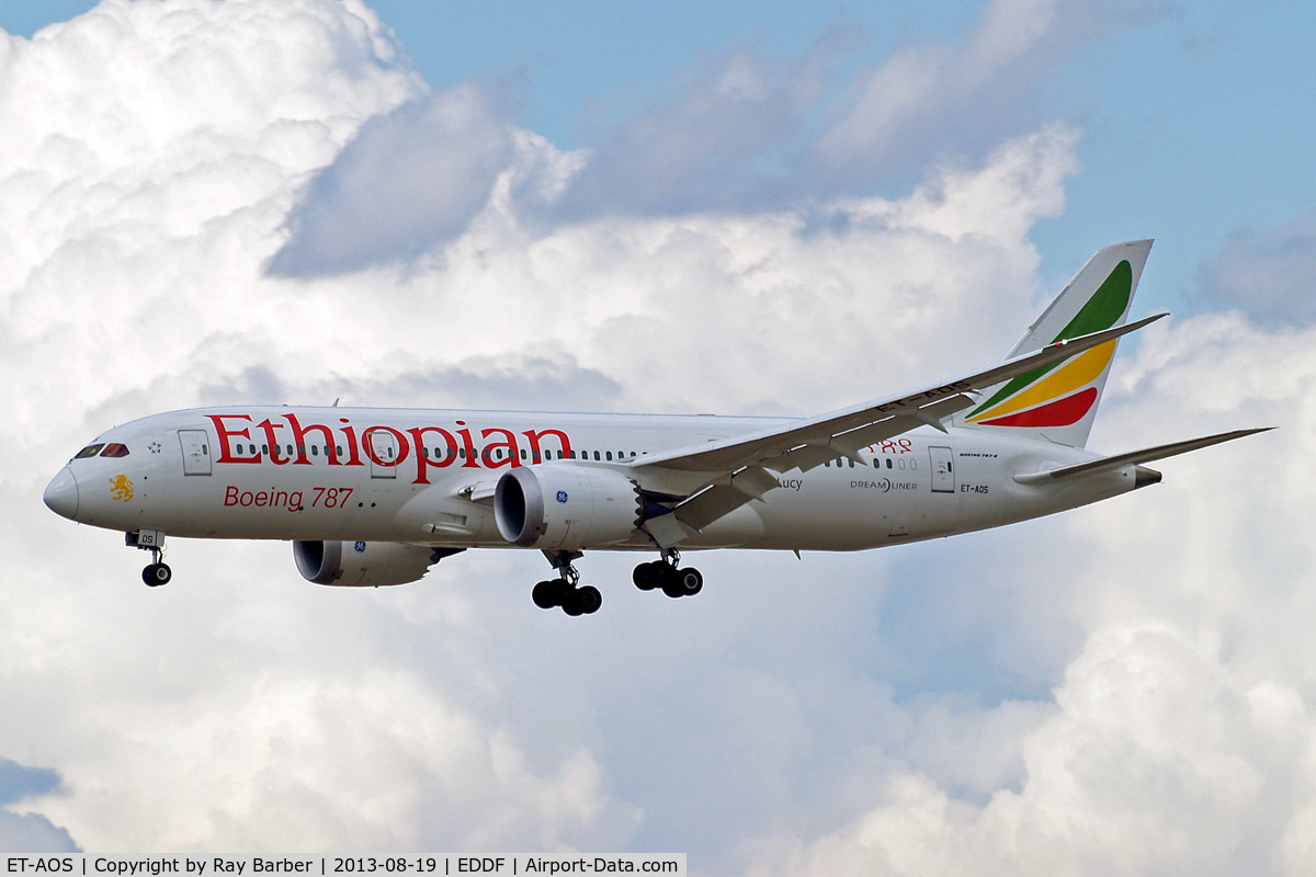 ET-AOS, 2012 Boeing 787-8 Dreamliner C/N 34747, Boeing 787-8 Dreamliner [34747] (Ethiopian Airlines) Frankfurt~D 19/08/2013