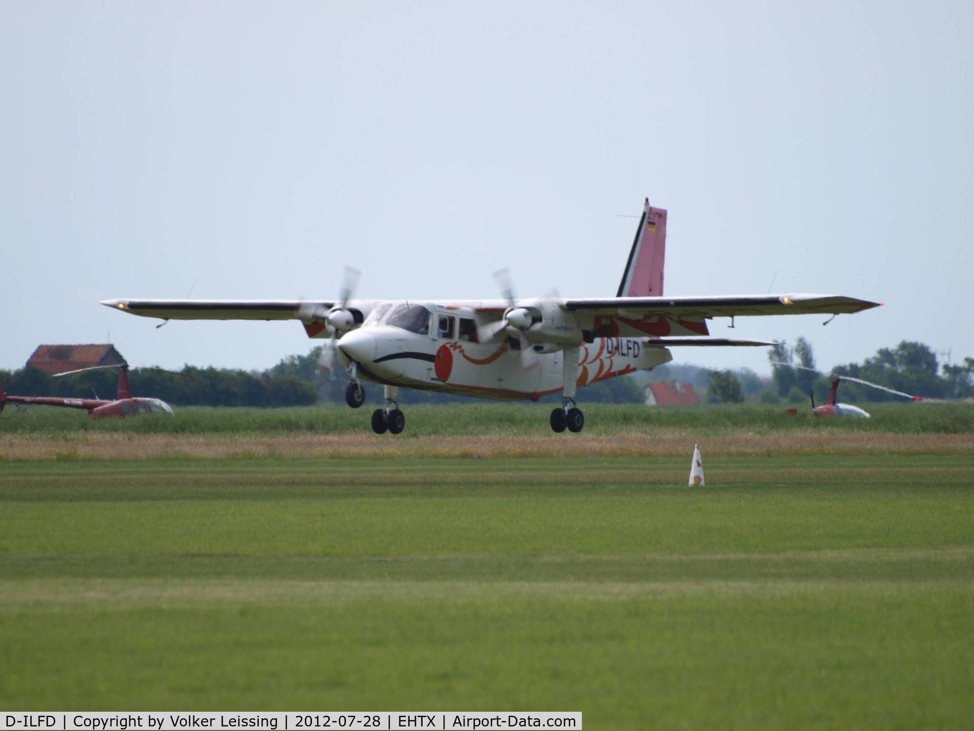 D-ILFD, 2001 Pilatus Britten-Norman BN-2B-20 Islander C/N 2296, short final