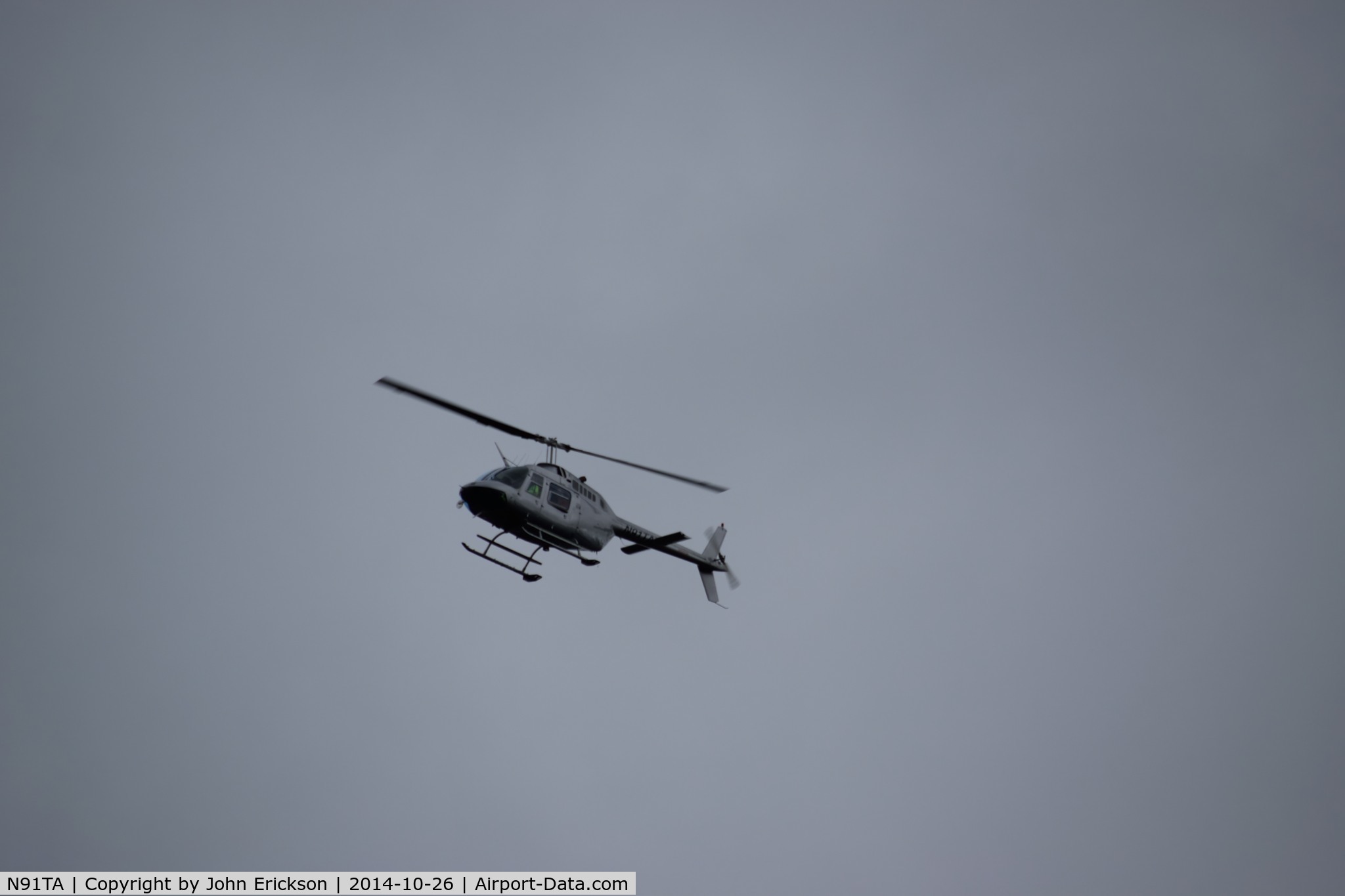N91TA, 1981 Bell 206B JetRanger C/N 3310, Over Redmond, WA
