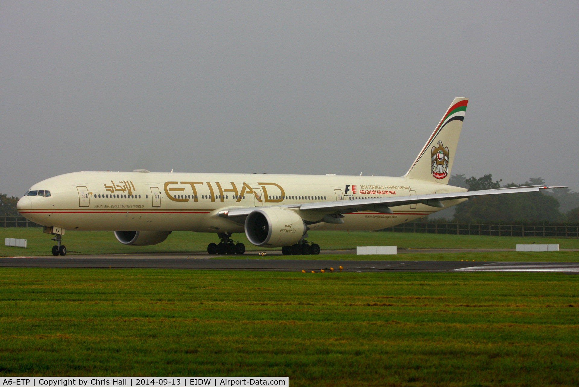 A6-ETP, 2013 Boeing 777-3FX/ER C/N 41699, Etihad