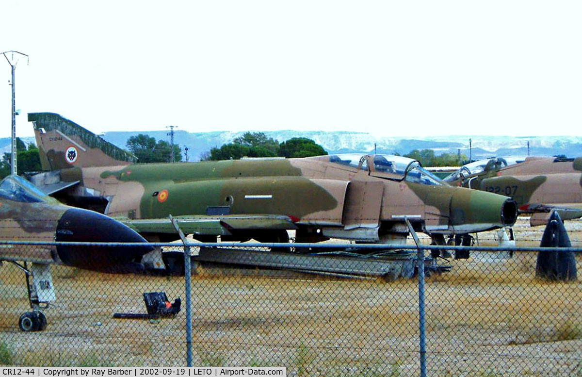 CR12-44, 1965 McDonnell Douglas RF-4C Phantom II C/N 1782, McDonnell Douglas RF-4C Phantom II [1782] (Spanish Air Force) Torrejon AB~EC 19/09/2002