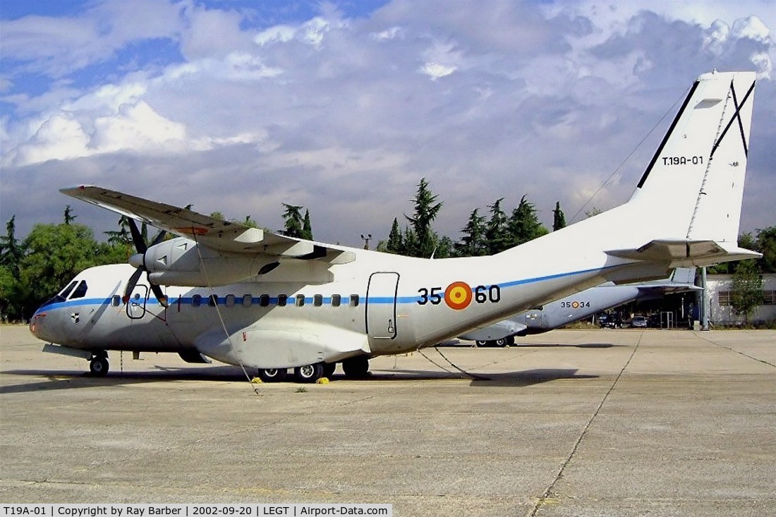 T19A-01, 1988 Airtech CN-235-10 C/N C013, CASA 235-10M [C013] (Spanish Air Force) Getafe AB~EC 20/09/2002