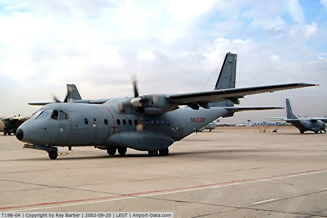 T19B-04, 1990 Airtech CN-235-100M C/N C035, CASA 235-100M [C035] (Spanish Air Force) Getafe AB~EC 20/09/2002