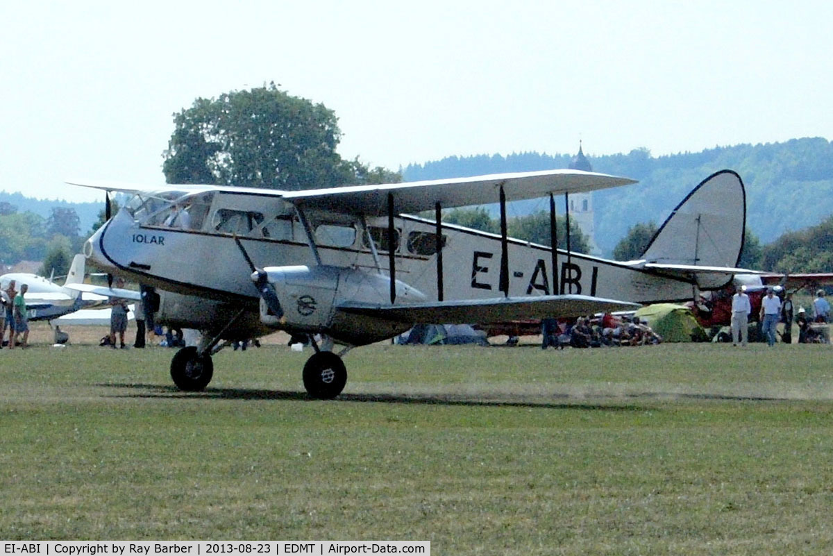 EI-ABI, 1936 De Havilland DH-84 Dragon 2 C/N 6105, DH-84 Dragon II [6105] (Aer Lingus) Tannheim~D 23/08/2013