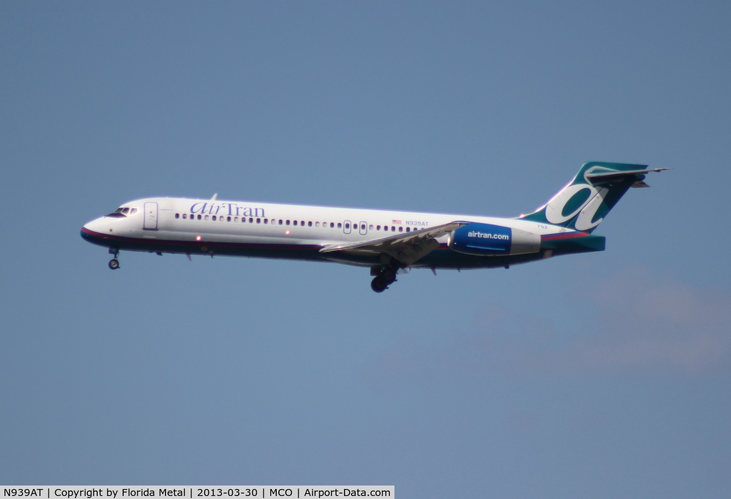 N939AT, 2006 Boeing 717-200 C/N 55099, Air Tran