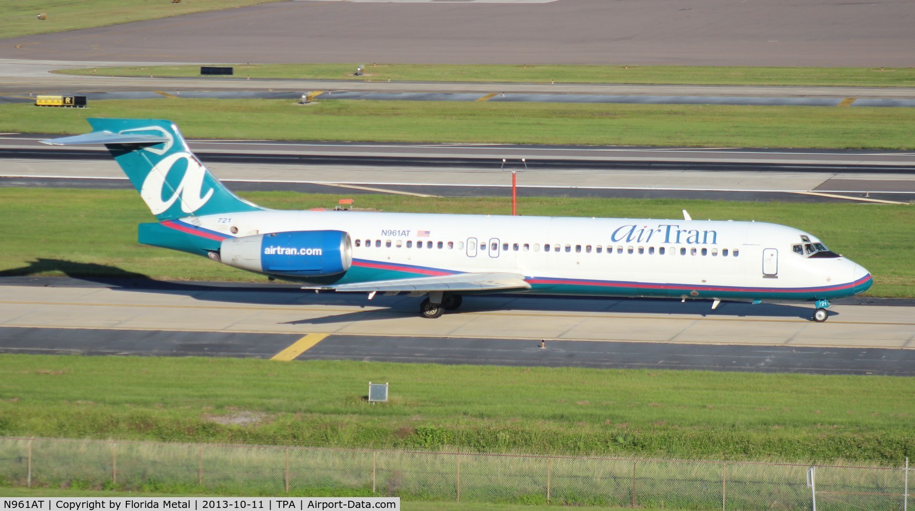 N961AT, 2001 Boeing 717-200 C/N 55023, Air Tran