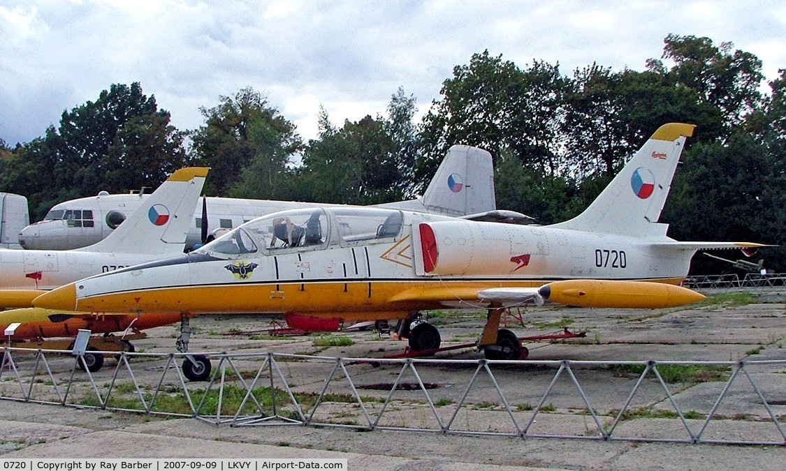 0720, Aero L-39 Albatros C/N 630720, Aero L-39V Albatros [630720] (Czech Air Force) Vyskov~OK 09/09/2007