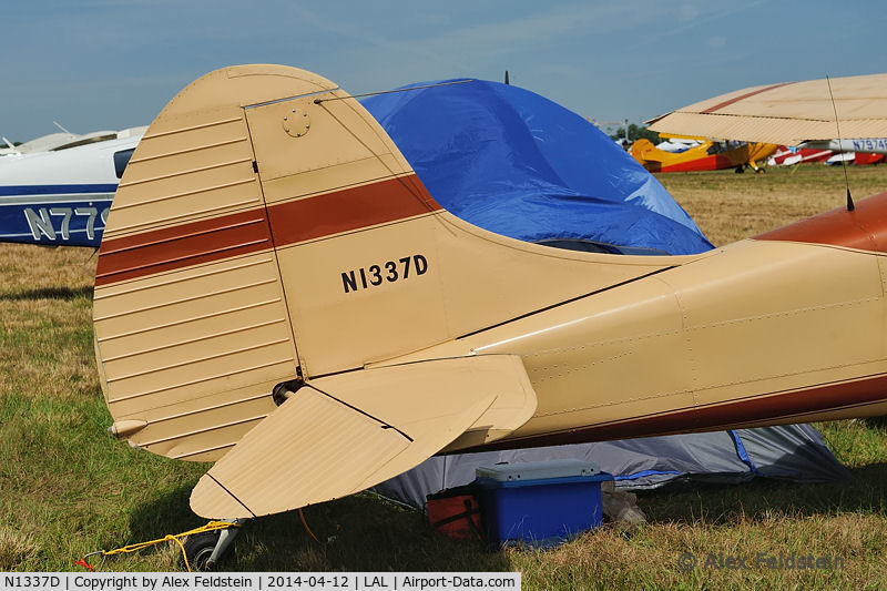 N1337D, 1951 Cessna 170A C/N 19913, Sun-N-Fun 2014