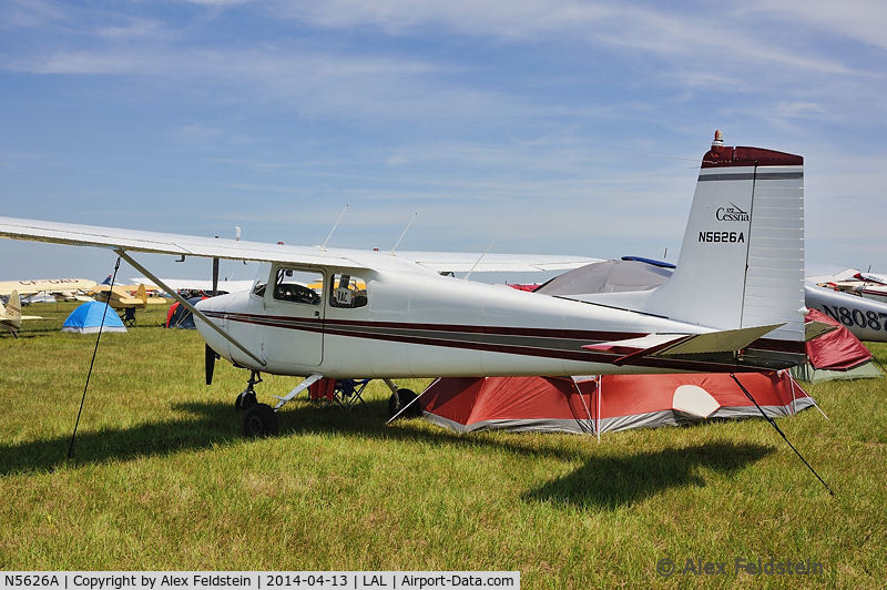 N5626A, 1956 Cessna 172 C/N 28226, Sun-N-Fun 2014