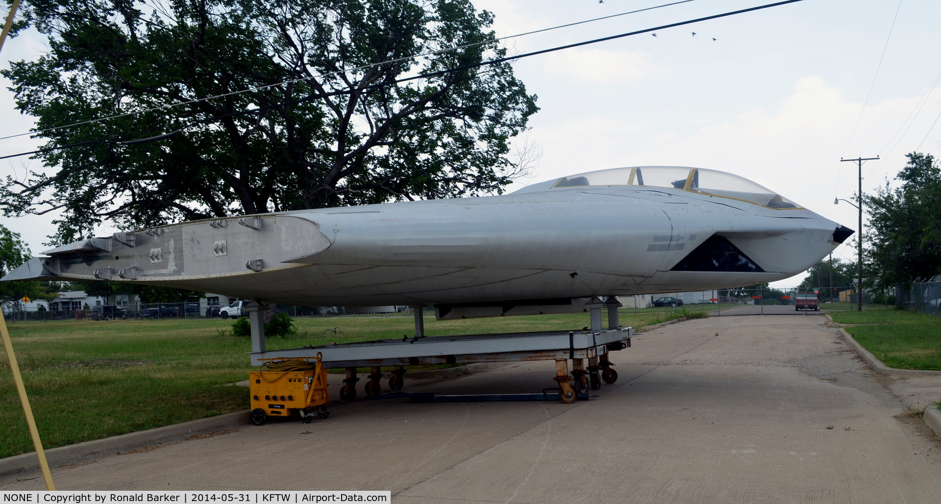 NONE, McDonnell Douglas\General Dynamics A-12 Avenger II C/N unknown, A-12 mockup at the Fort Worth Aviation Museum