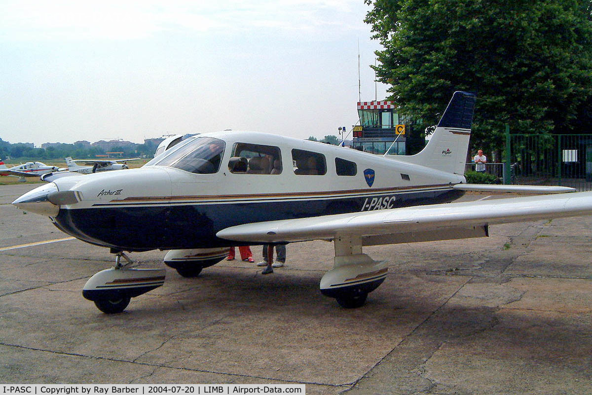 I-PASC, Piper PA-28-181 Archer III C/N 2843162, Piper PA-28-181 Archer III [2843162] Milan-Bresso~I 20/07/2004