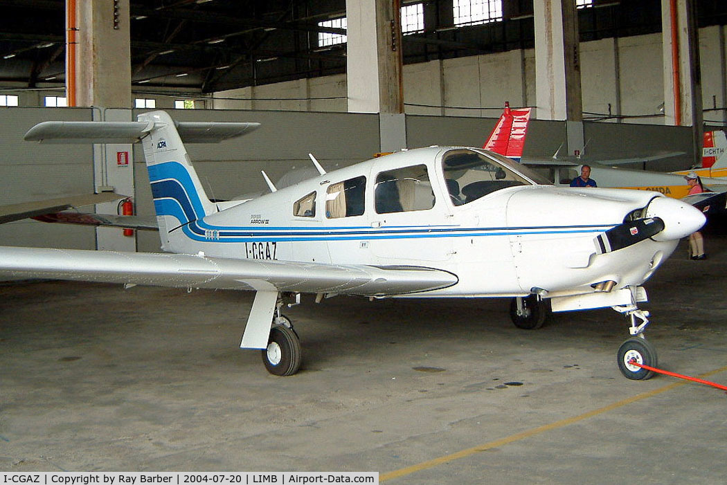 I-CGAZ, Piper PA-28RT-201 Arrow IV C/N 28R7918247, I-CGAZ   Piper PA-28RT-201 Arrow IV [28R-7918247] Milan-Bresso~I 20/07/2004