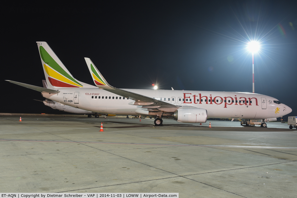 ET-AQN, 2014 Boeing 737-860 C/N 40967, Boeing 737-800 Ethiopian
