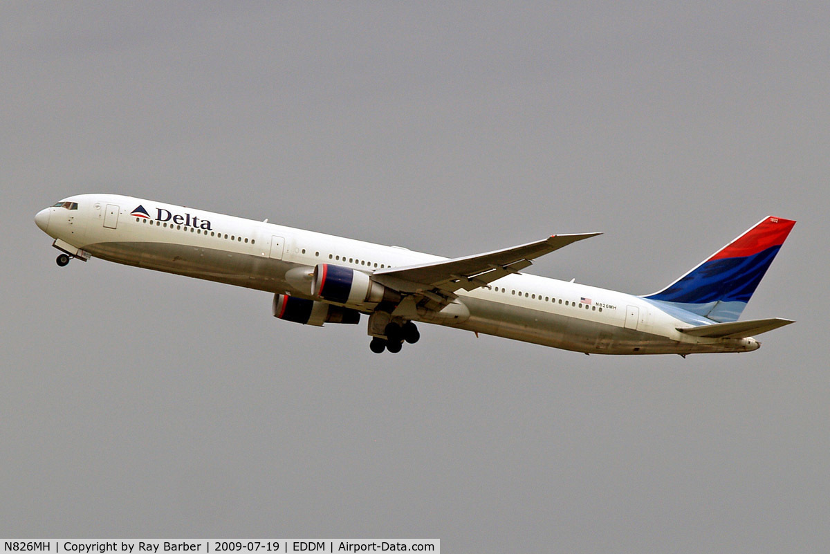 N826MH, 1999 Boeing 767-432/ER C/N 29713, Boeing 767-432ER [29713] (Delta Air Lines) Munich-Franz Josef Strauss~D 19/07/2009
