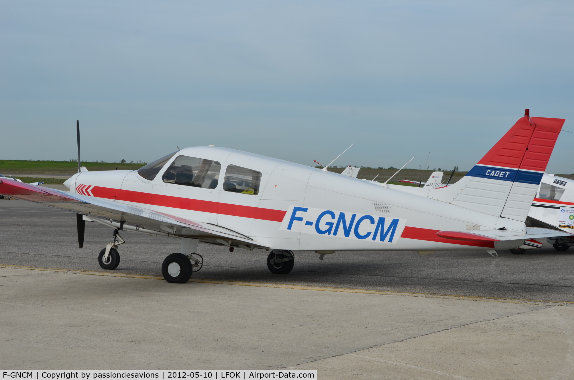 F-GNCM, Piper PA-28-161 Cadet C/N 28-41292, on the apron