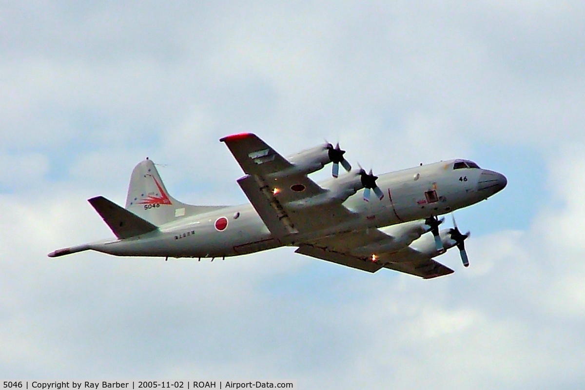 5046, 1988 Kawasaki P-3C Orion C/N 9043, Kawasaki P-3C Orion [9043] (Japanese Air Self Defence Force) Okinawa-Naha~JA 02/11/2005