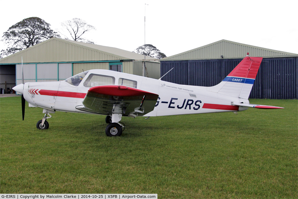 G-EJRS, 1989 Piper PA-28-161 Cadet C/N 2841115, Piper PA-28-161, Fishburn Airfield UK, October 25th 2014.