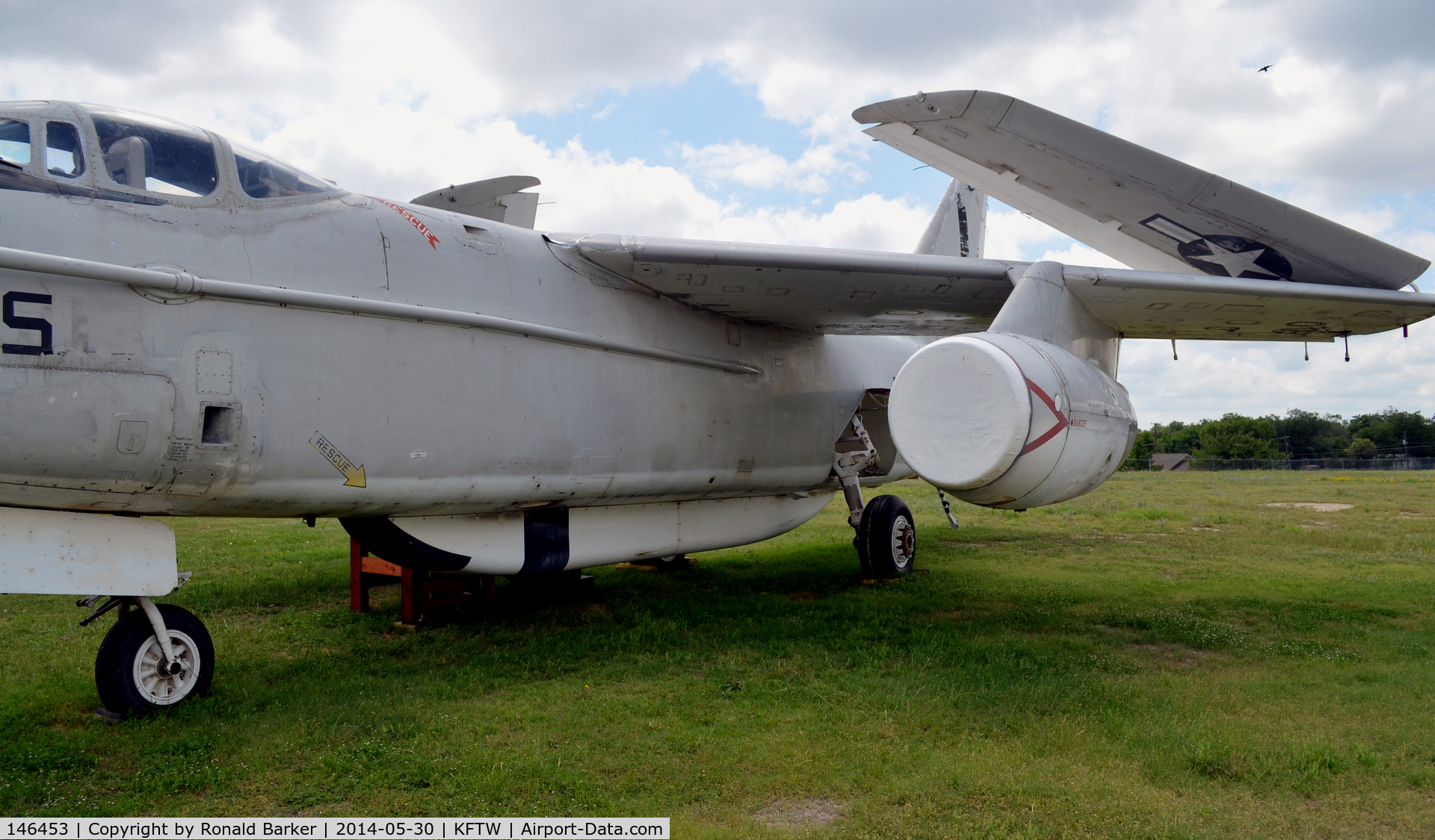 146453, Douglas EA-3B Skywarrior C/N 12405, Left side of whale, Vintage flying Museum
