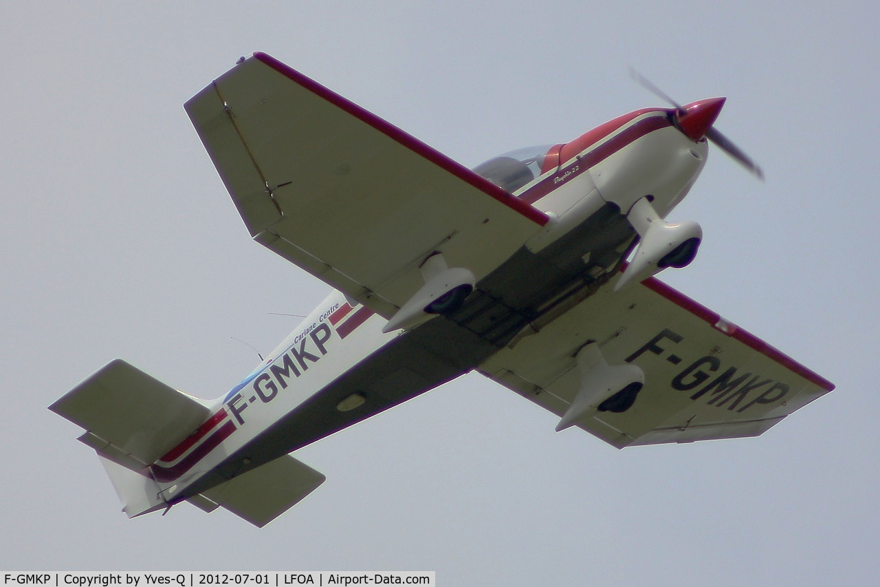 F-GMKP, Robin DR-400-120 Dauphin 2+2 C/N 2182, Robin DR 400-120 , Take off rwy 06, Avord Air Base (LFOA) Open day 2012