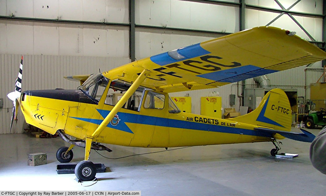 C-FTGC, 1953 Cessna 305A C/N 23475, Cessna L-19A Bird Dog [23475] (Royal Canadian Air Cadets / Air Cadets de L Air ) St. Jean~C 17/06/2005