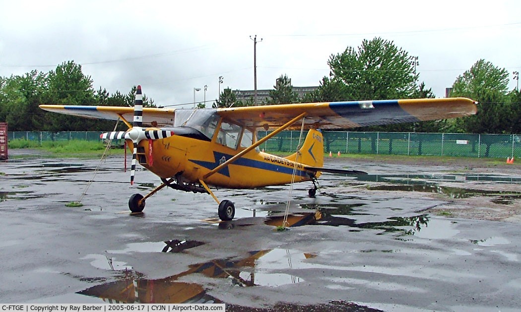 C-FTGE, 1953 Cessna 305A C/N 23477, Cessna L-19A Bird Dog [23477] (Royal Canadian Air Cadets / Air Cadets de L Air ) St. Jean~C 17/06/2005