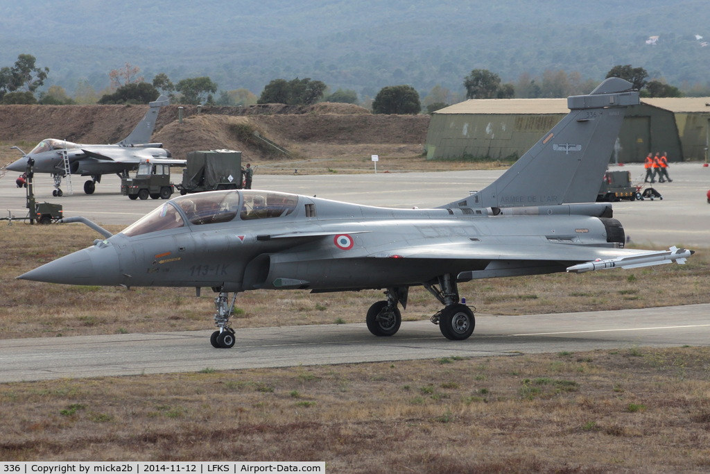 336, Dassault Rafale B C/N 336, Taxiing