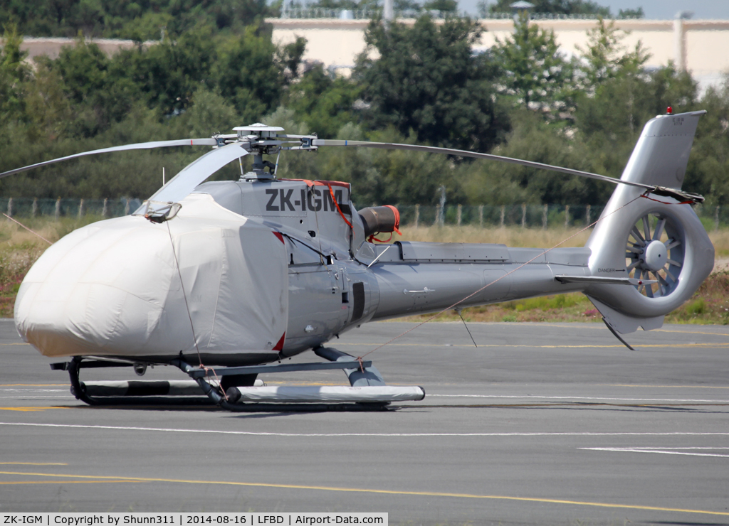 ZK-IGM, Eurocopter EC-130B-4 (AS-350B-4) C/N 3770, Parked at the General Aviation area...