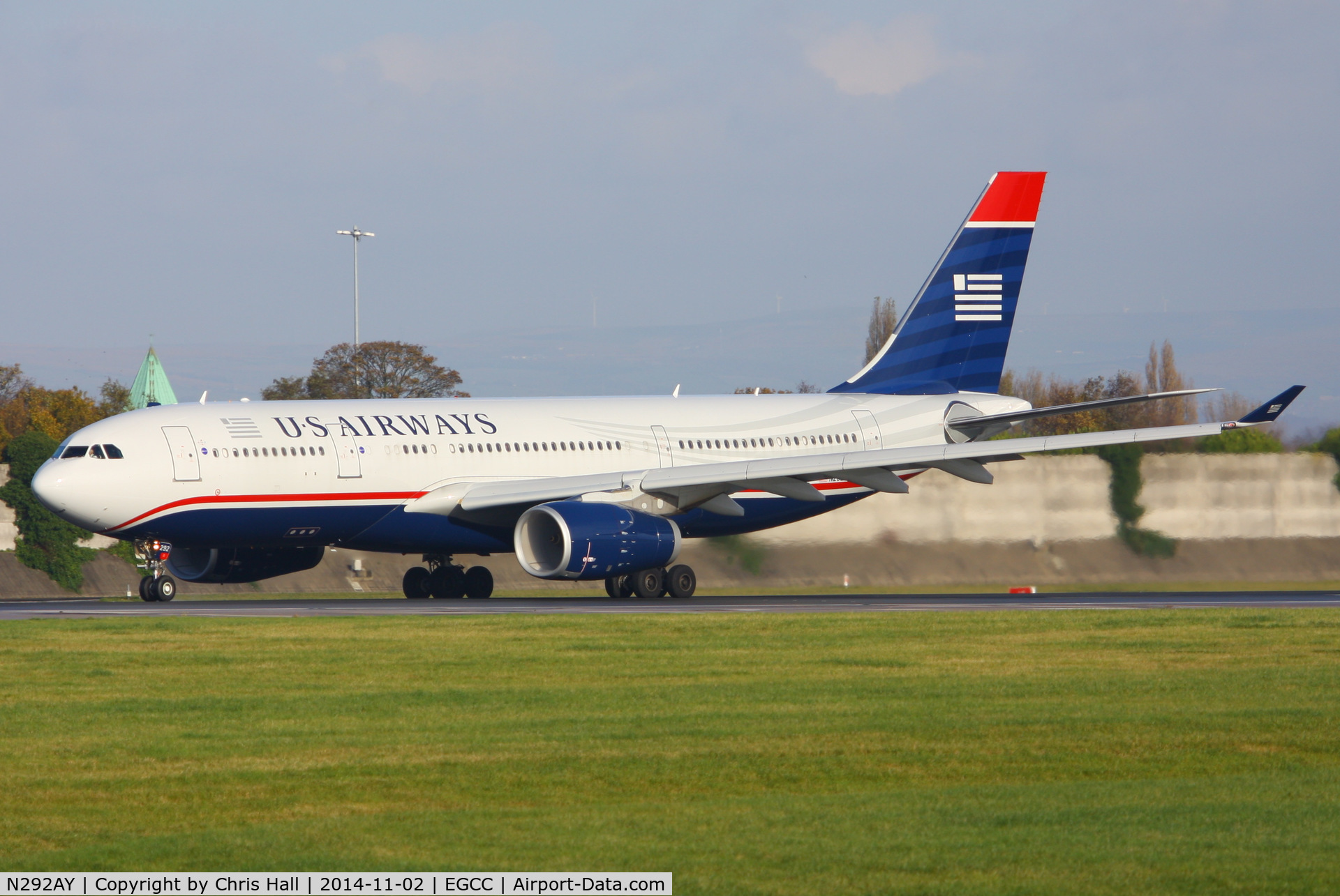 N292AY, 2014 Airbus A330-243 C/N 1512, US Airways