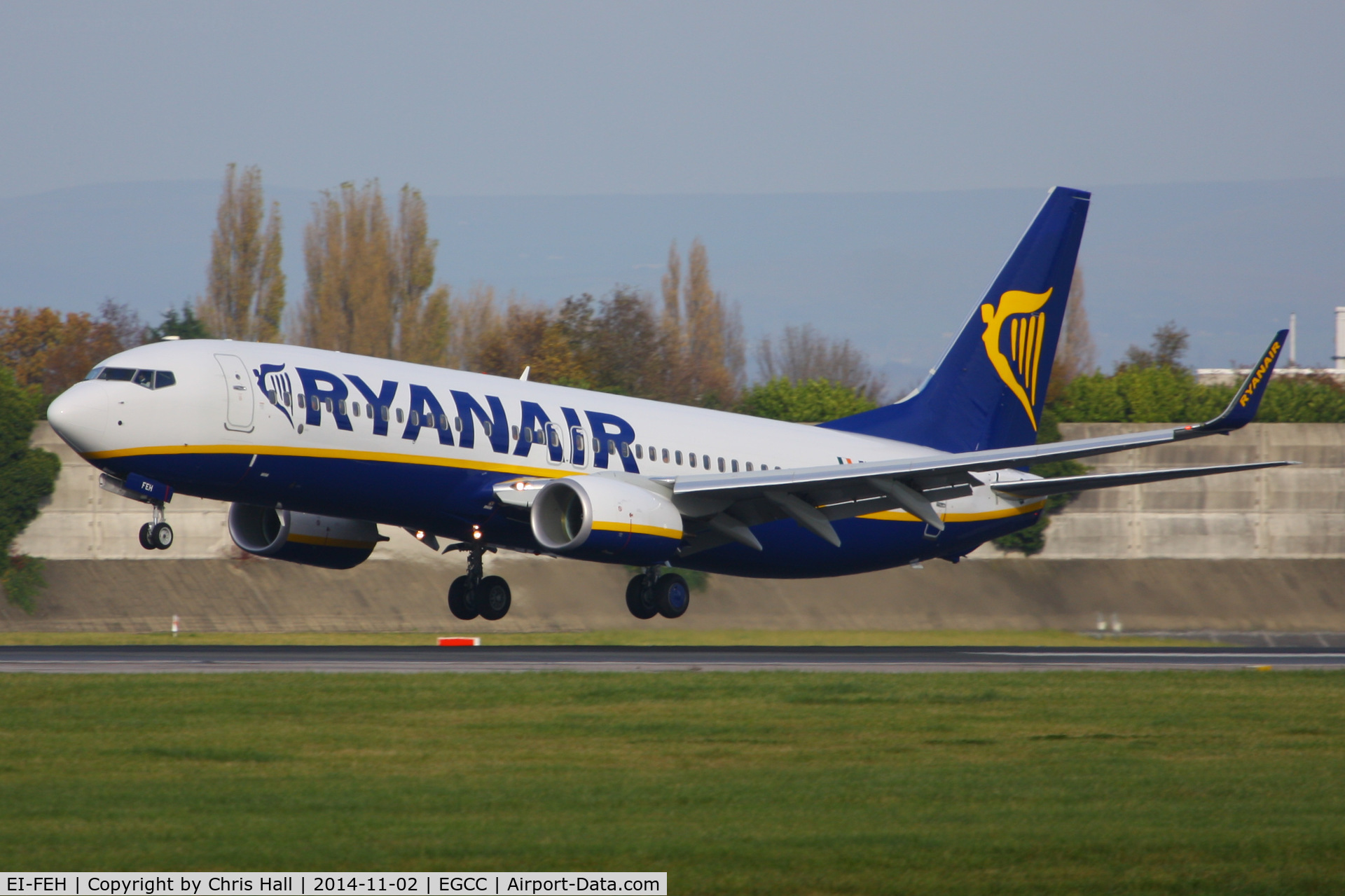 EI-FEH, 2014 Boeing 737-8AS C/N 44689, Ryanair