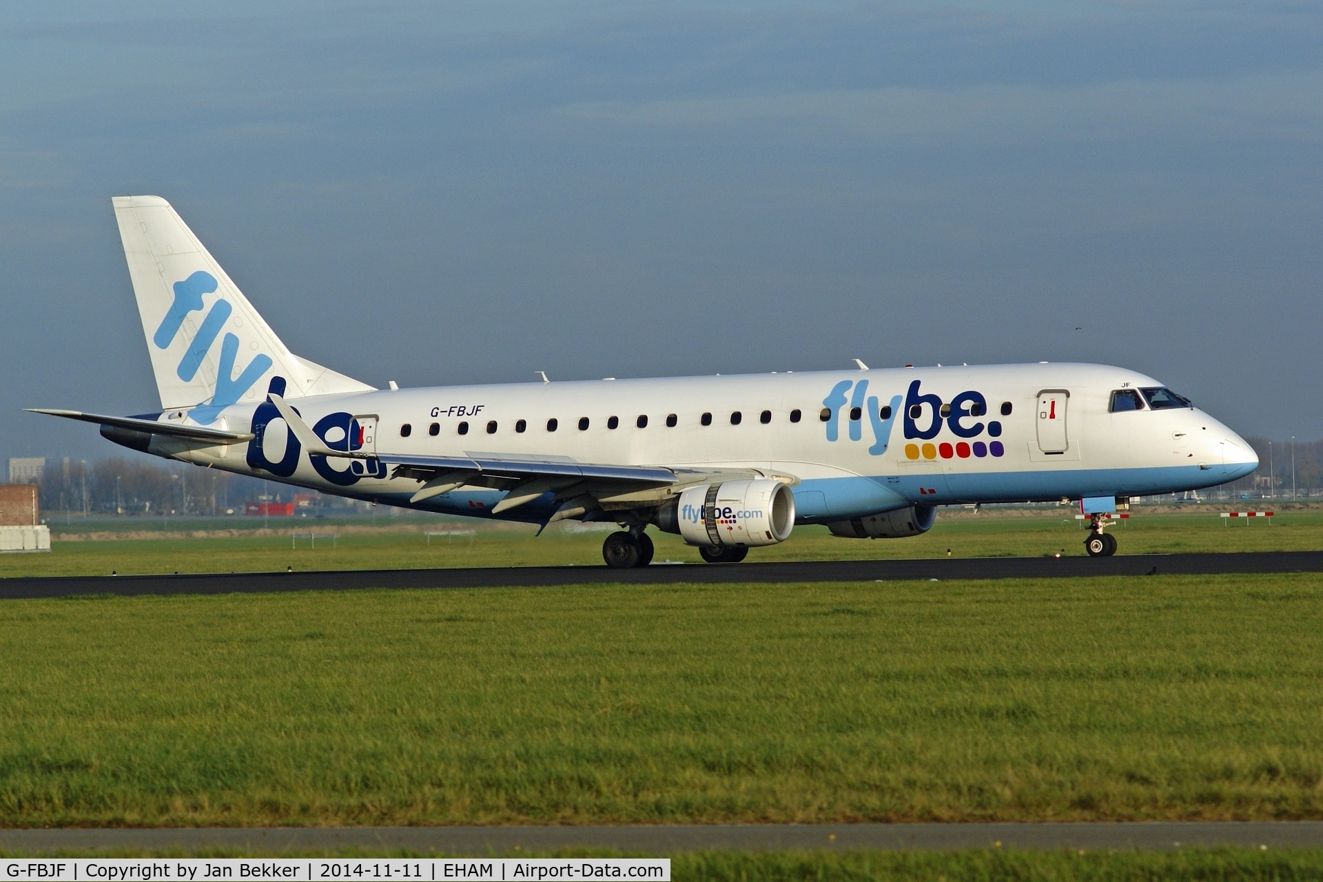 G-FBJF, 2012 Embraer 175STD (ERJ-170-200) C/N 17000341, Schiphol