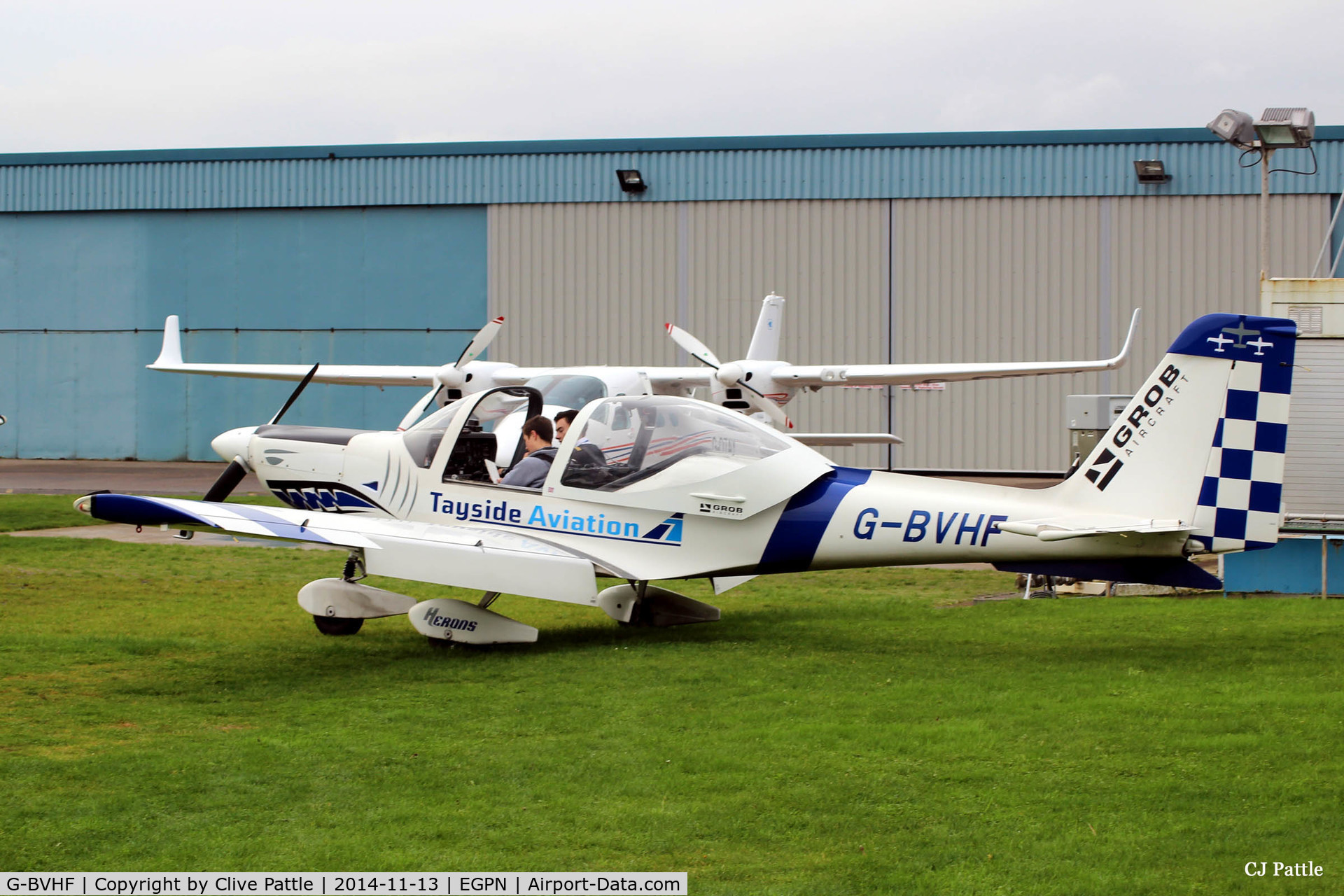 G-BVHF, 1994 Grob G-115D-2 C/N 82011, at Dundee Riverside EGPN - became G-ROBA in March 2016