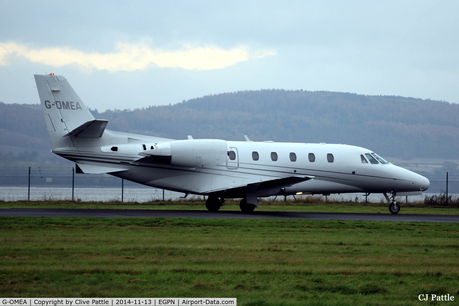 G-OMEA, 2006 Cessna 560XL Citation XLS C/N 560-5610, Profile at Dundee EGPN