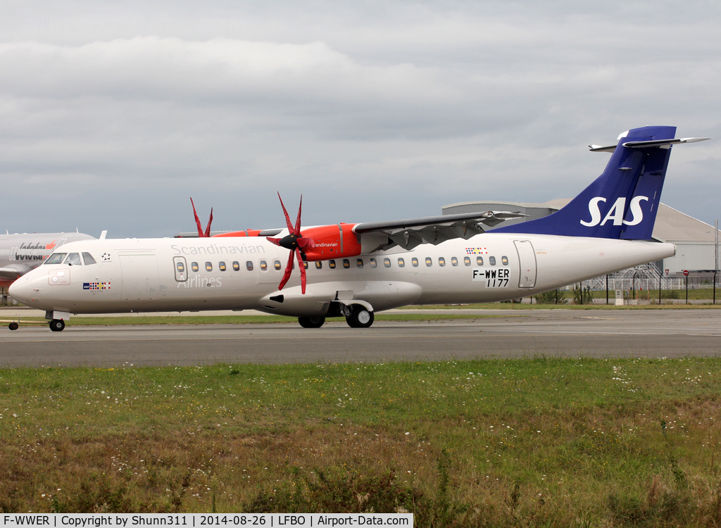 F-WWER, 2014 ATR 72-600 (72-212A) C/N 1177, C/n 1177 - To be OY-JZH