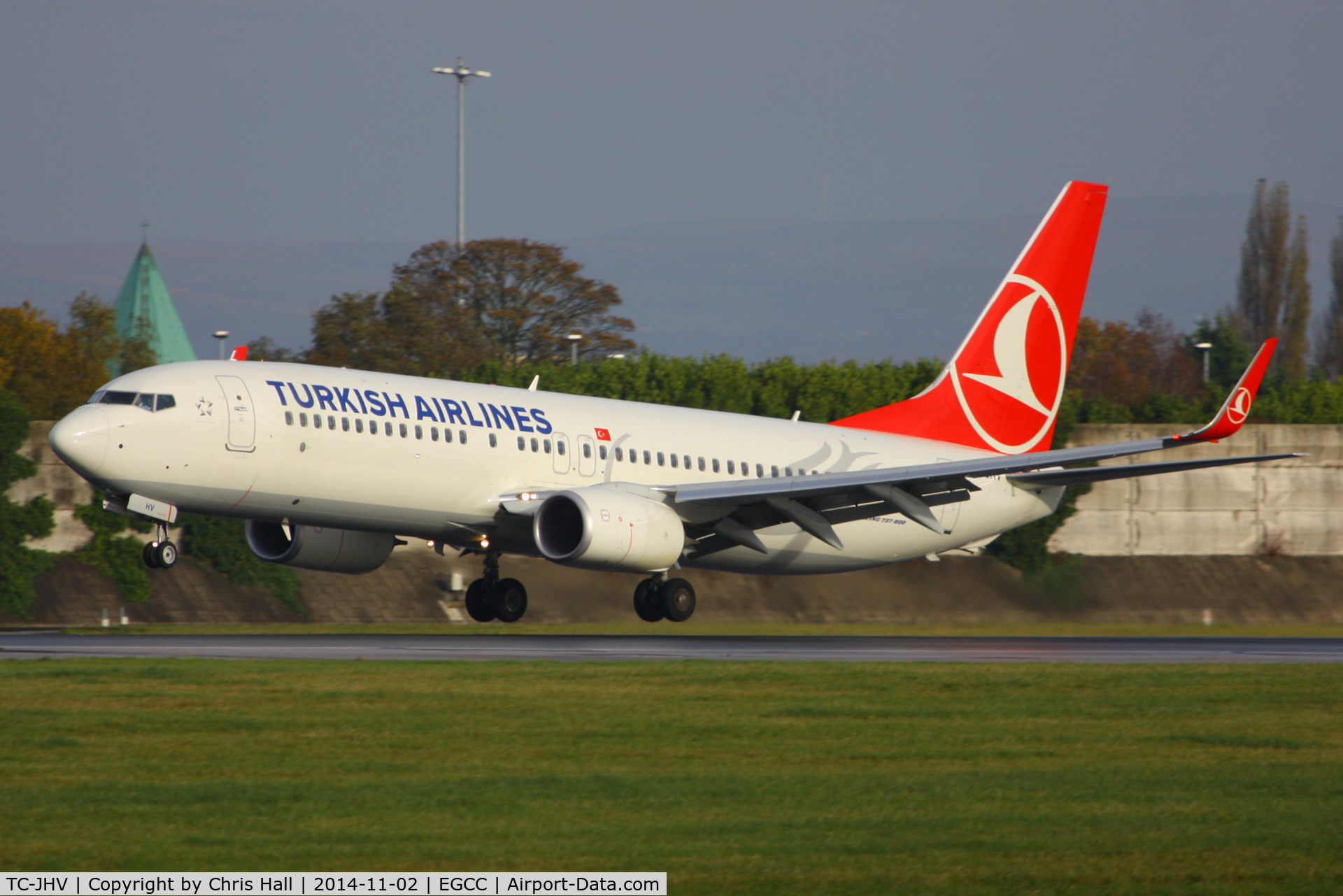 TC-JHV, 2014 Boeing 737-8F2 C/N 40992, Turkish Airlines