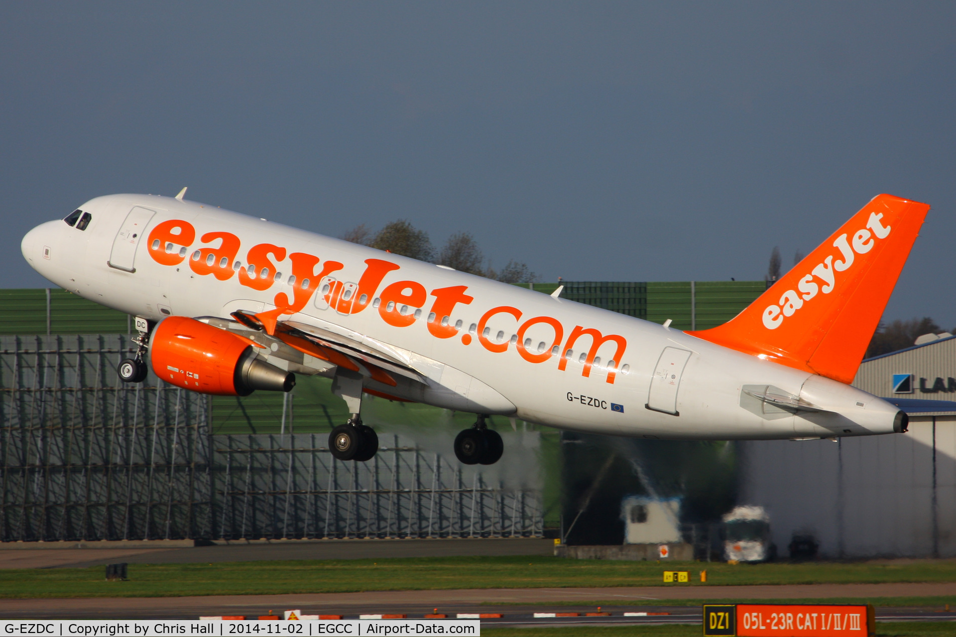 G-EZDC, 2003 Airbus A319-111 C/N 2043, easyJet