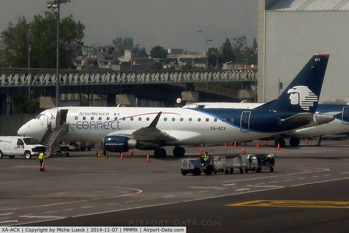 XA-ACX, 2006 Embraer 175LR (ERJ-170-200LR) C/N 17000126, At Mexico City